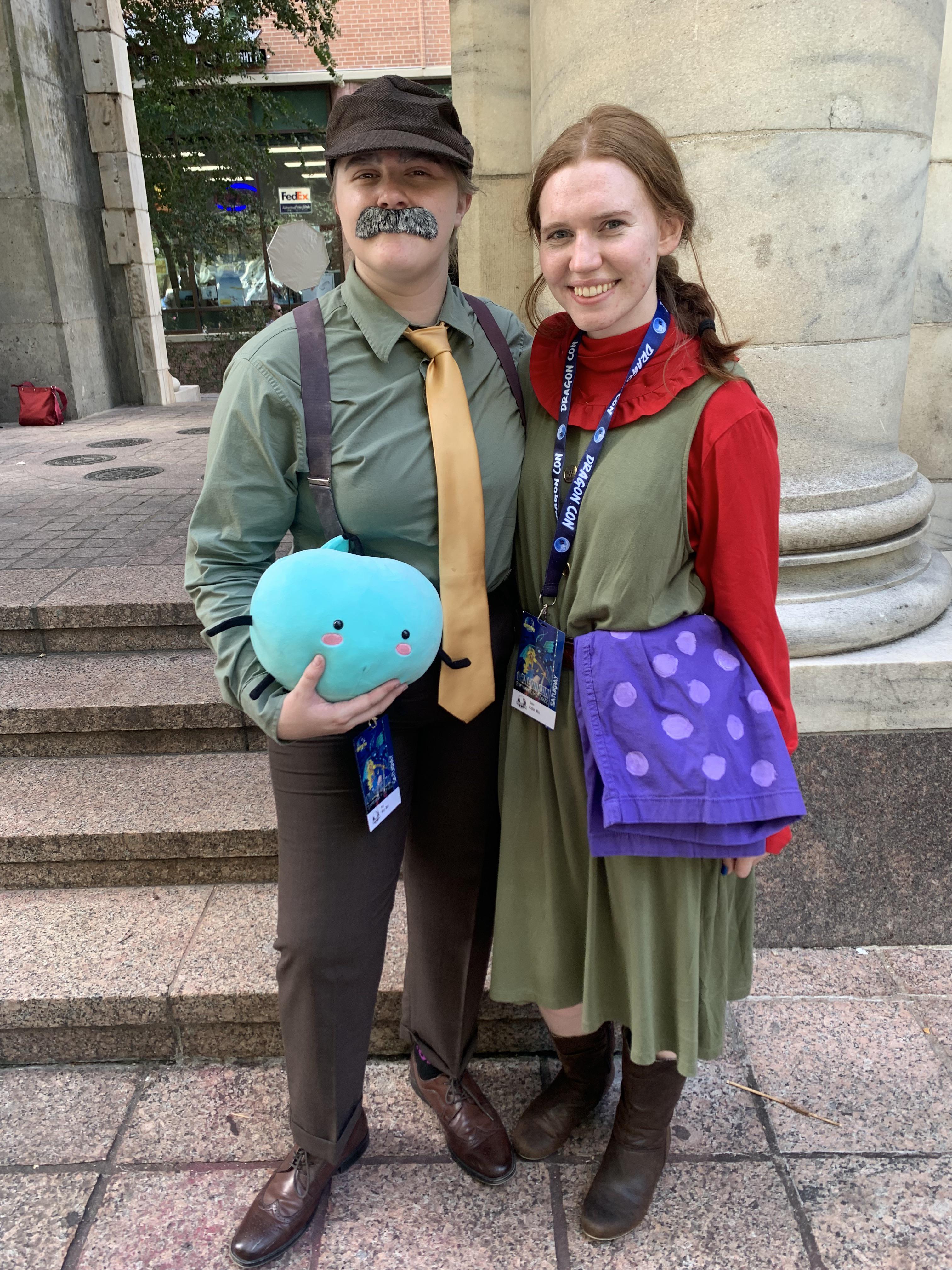 My wife and I dressed up as Lewis and Marnie for DragonCon : r ...