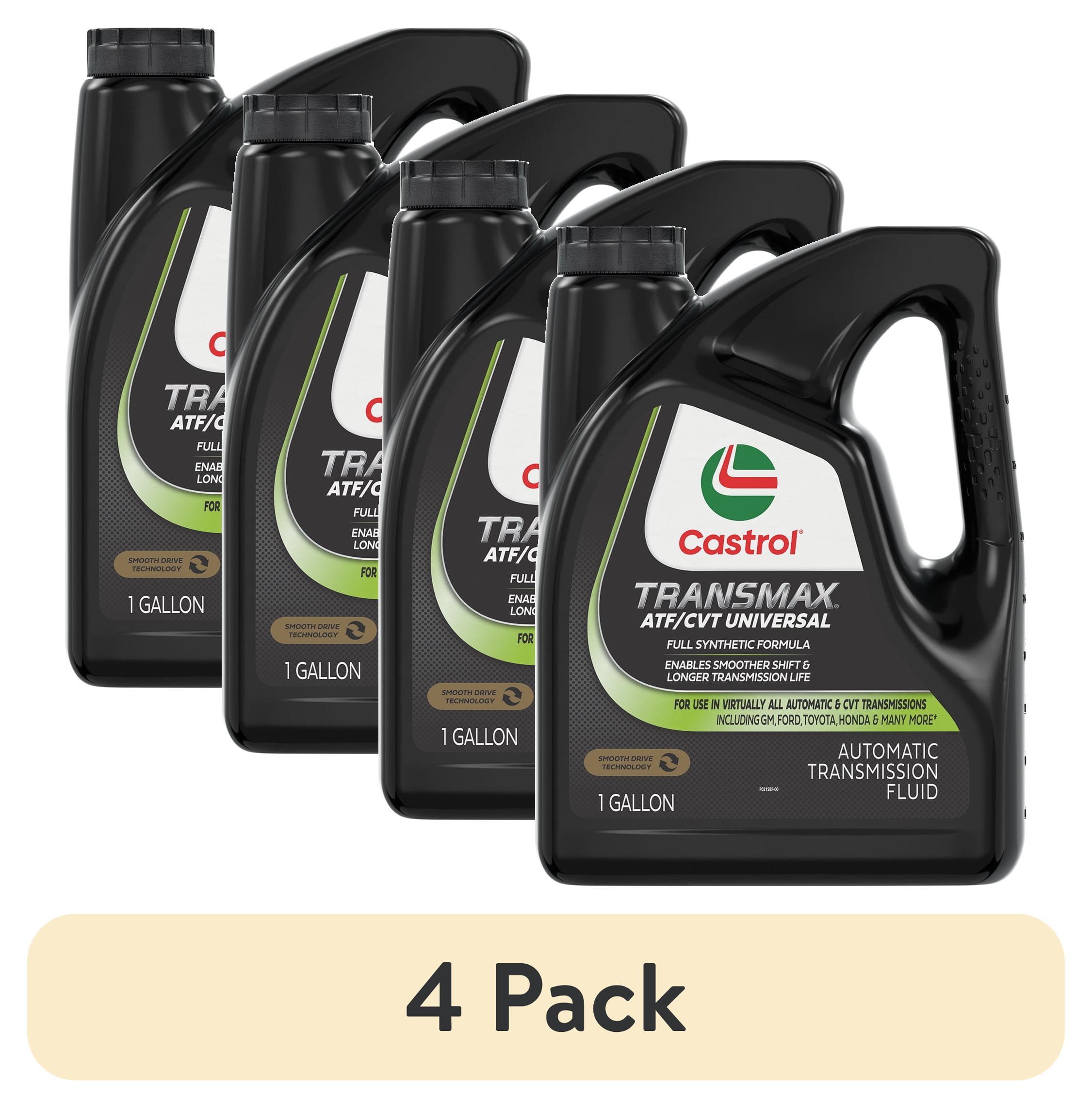 3 pack) Castrol Transmax ATF/CVT Universal Automatic Transmission ...